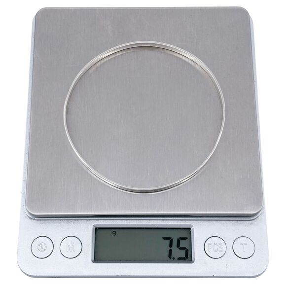 Vintage Sterling Silver 925 3.3mm Classic Bangle Bracelet 8.25" - Picture 6 of 7